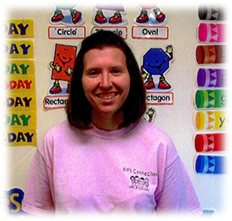 Amanda Spurgeon is the Kid's Connection Lead Teacher is the Preschool I program and a member of the NAEYC